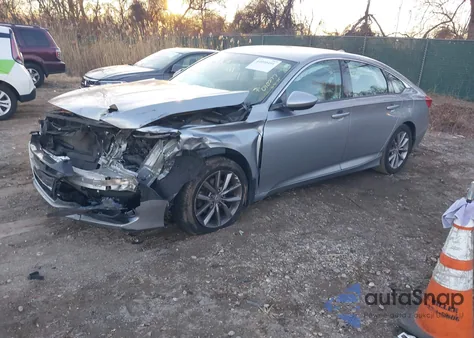 2021 Honda Accord Lx из США, поврежденный, VIN 1HGCV1F16MA010277